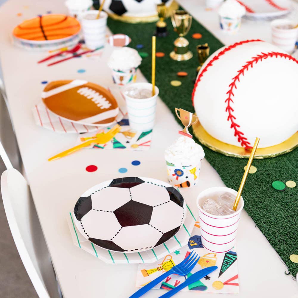 Good Sport Small Soccer Ball Plates - Favorite Little Things Co