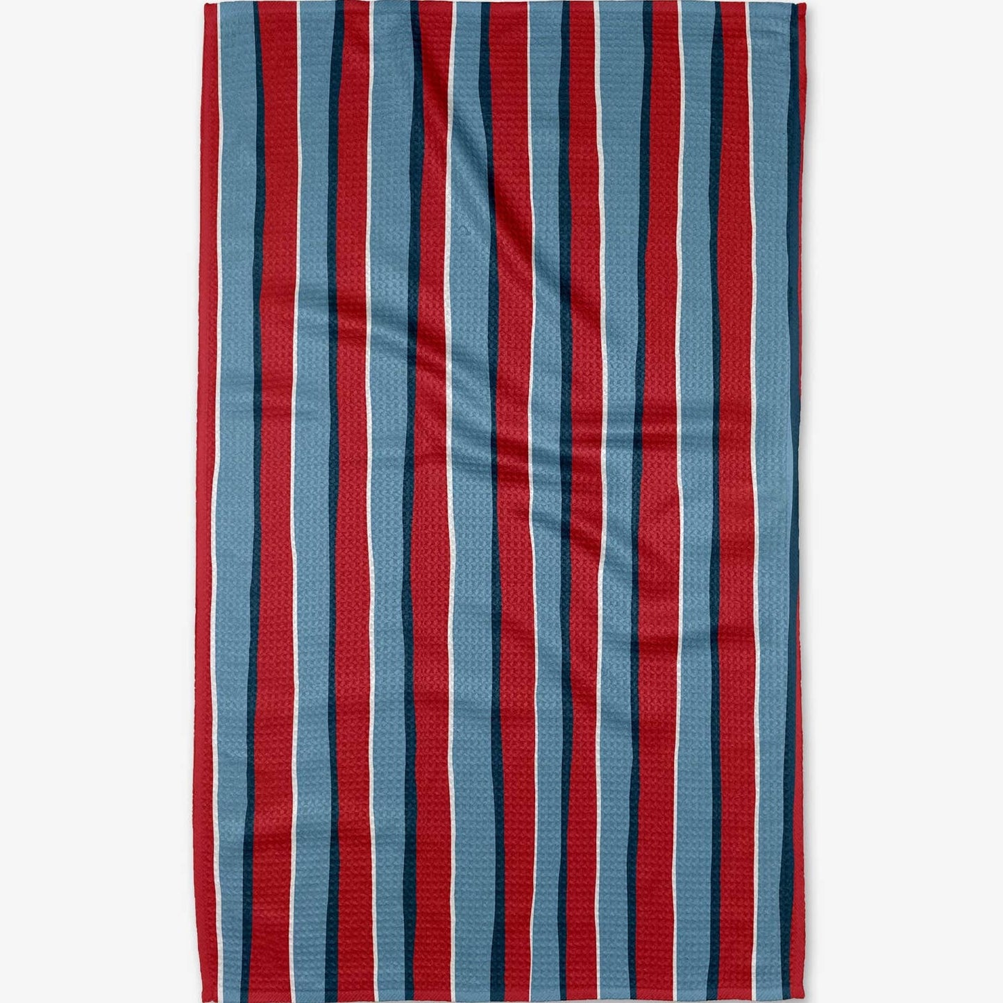 Geometry Star Spangled Stripes Kitchen Tea Towel - Favorite Little Things Co