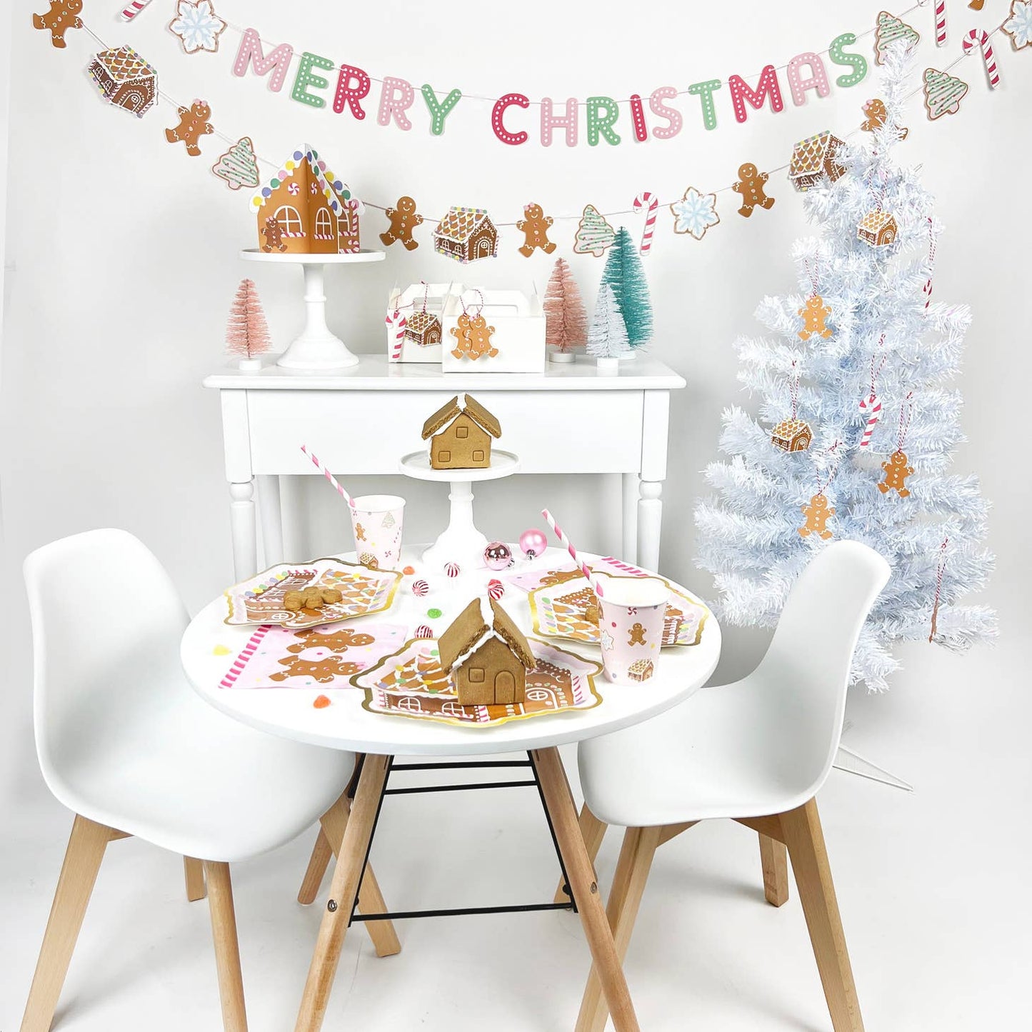 Gingerbread House Banner - Favorite Little Things Co