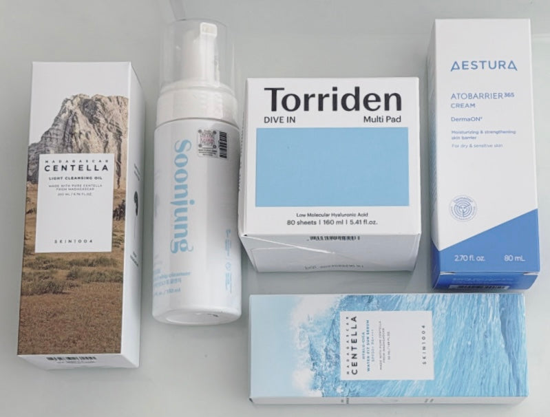 Basic Simple Korean Skincare Starter Box Teens