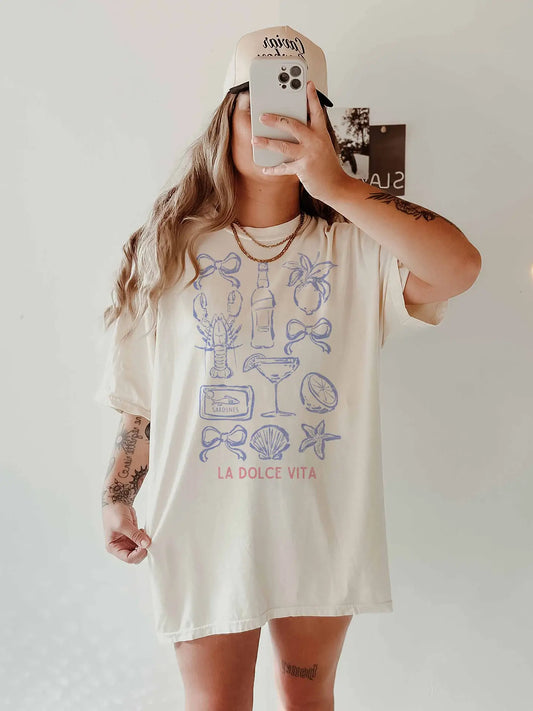 La Dolce Vita Oversized Tee
