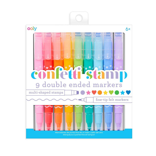 Confetti Stamp Double Ended Markers shop - Favorite Little Things Co