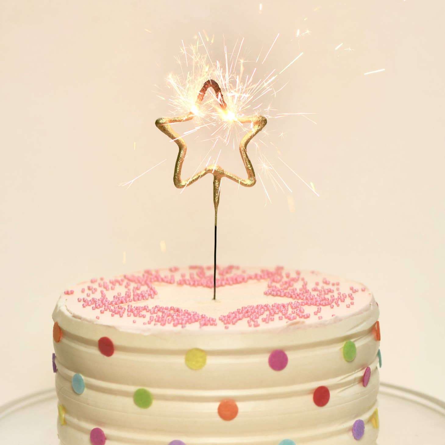 Big Golden Sparkler Happy Birthday - Favorite Little Things Co