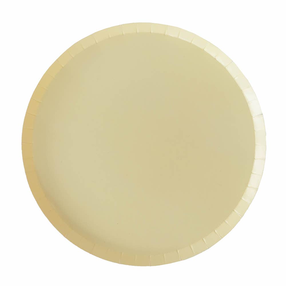 Shade Collection Lemon Color Paper Dinner Plates - Favorite Little Things