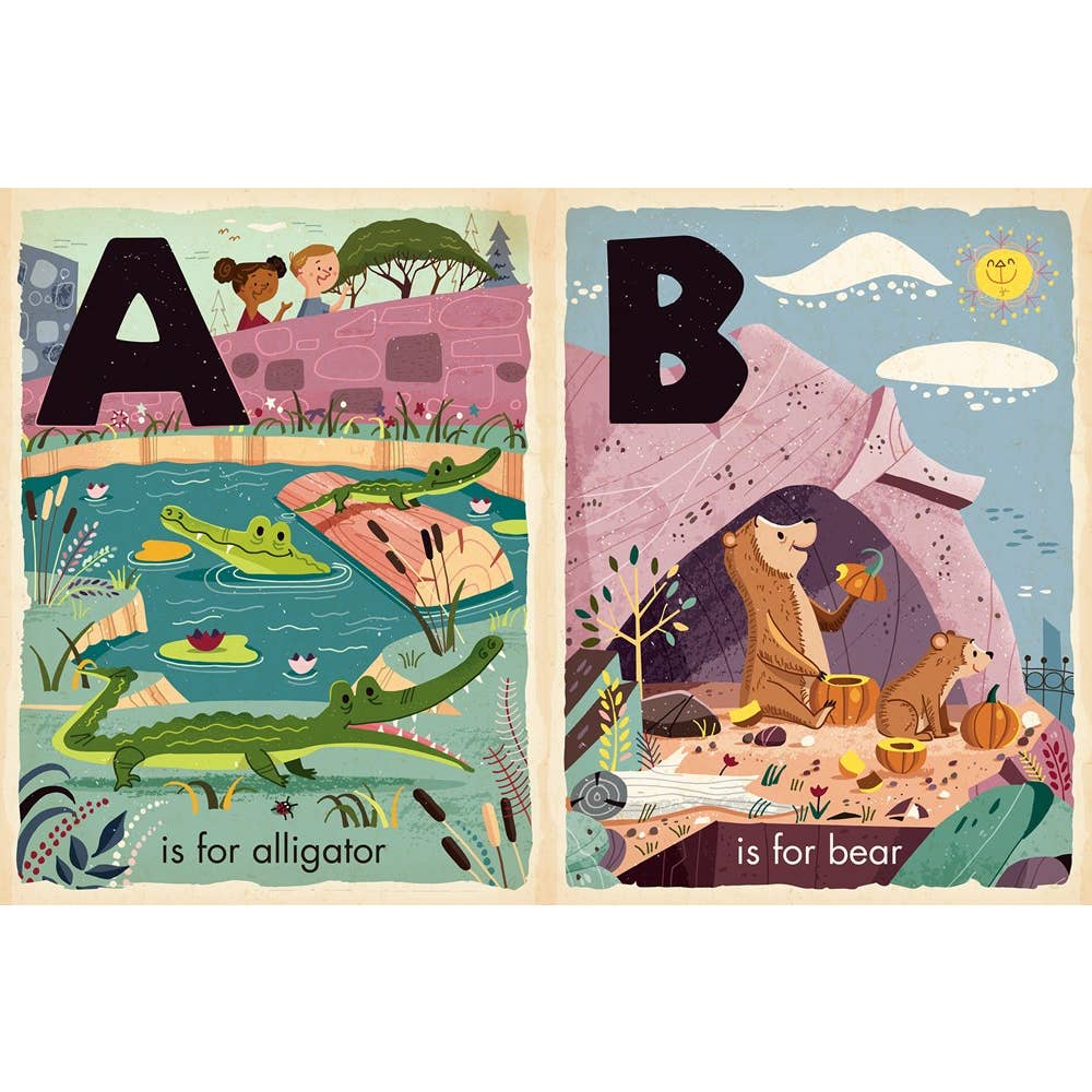 Z Is For Zoo: Alphabet Board Book - Favorite Little Things