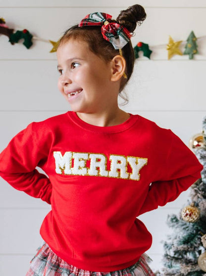 Merry Patch Kids Holiday Sweatshirt