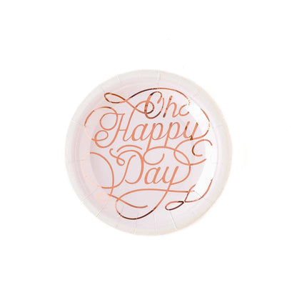 Oh Happy Day Plates