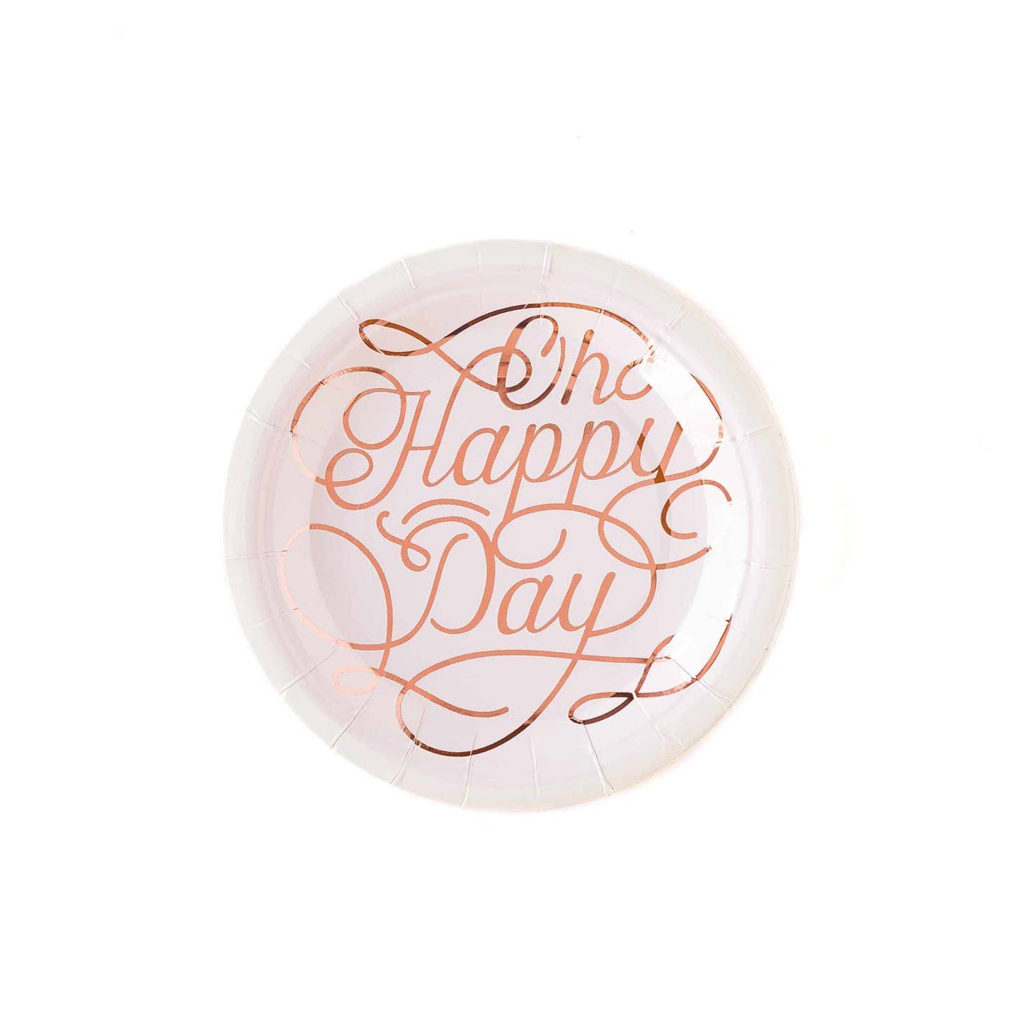 Oh Happy Day Plates