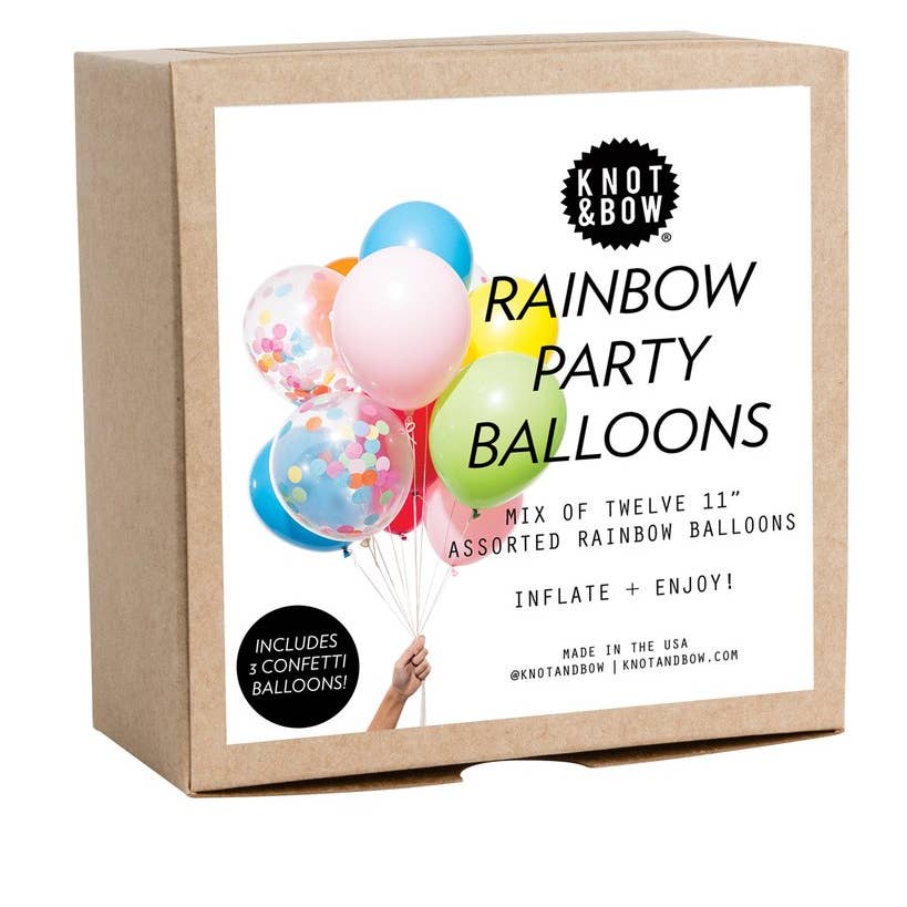 Balloon Assortment - Rainbow - Favorite Little Things Co