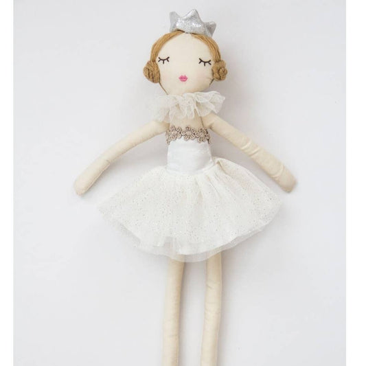 Small White Pretty Ballerina Doll - Favorite Little Things