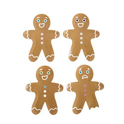 Gingerbread Dessert Plates, Mixed Pack - Favorite Little Things Co
