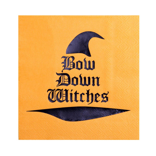 "Bow Down Witches" Cocktail Napkins - Favorite Little Things Co