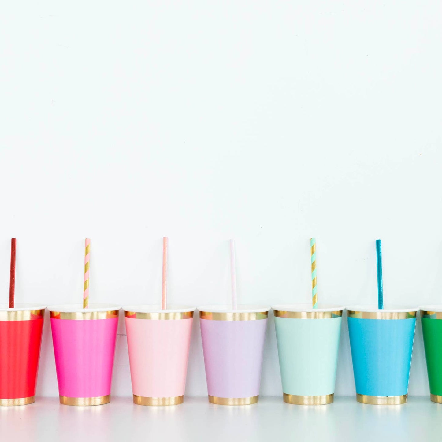 Foil Paper Straws Just Peachy - Favorite Little Things Co