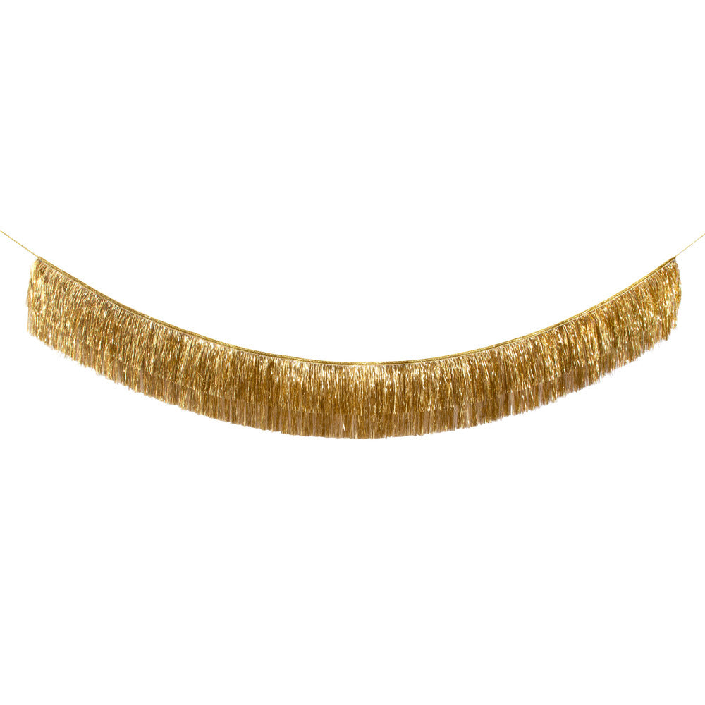 Gold Tinsel Fringe Garland - Favorite Little Things Co