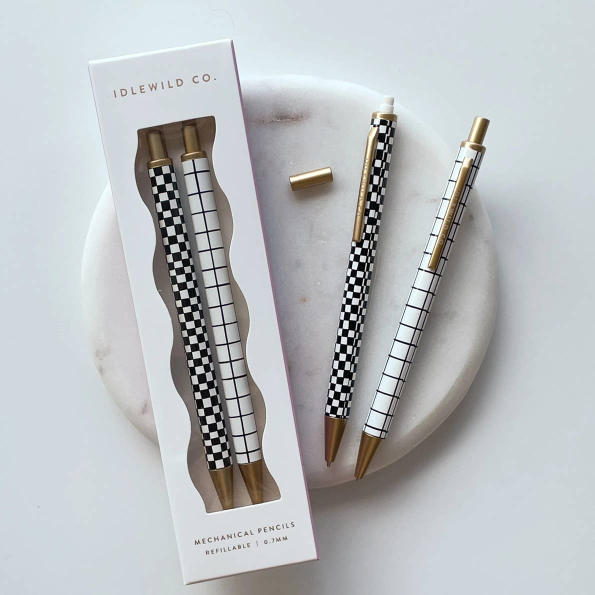 Grid & Checks Mechanical Pencils - Favorite Little Things Co