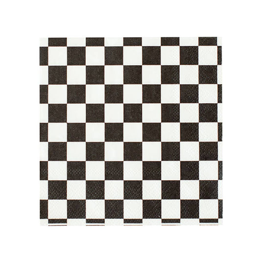 Check It! The Classic Large Napkins Black & White - Favorite Little Things Co