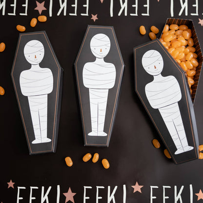 Frank & Mummy Coffin Treat Boxes - Favorite Little Things Co