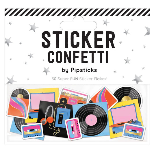 Classic Rock Sticker Confetti - Favorite Little Things Co