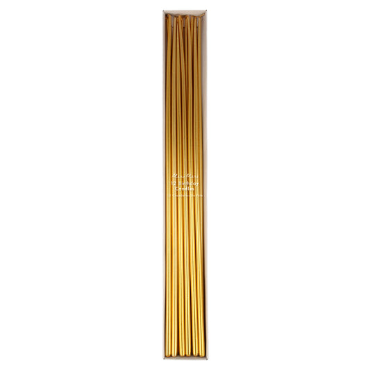 Gold Tall Tapered Candles - Favorite Little Things Co
