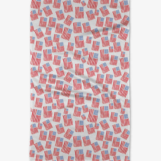 Geometry Flags Kitchen Towel - Favorite Little Things Co