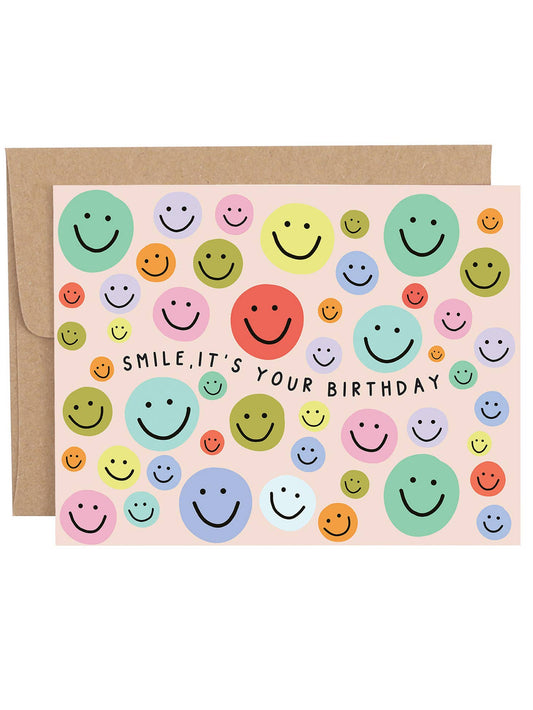 Smile, It's Your Birthday Greeting Card - Favorite Little Things