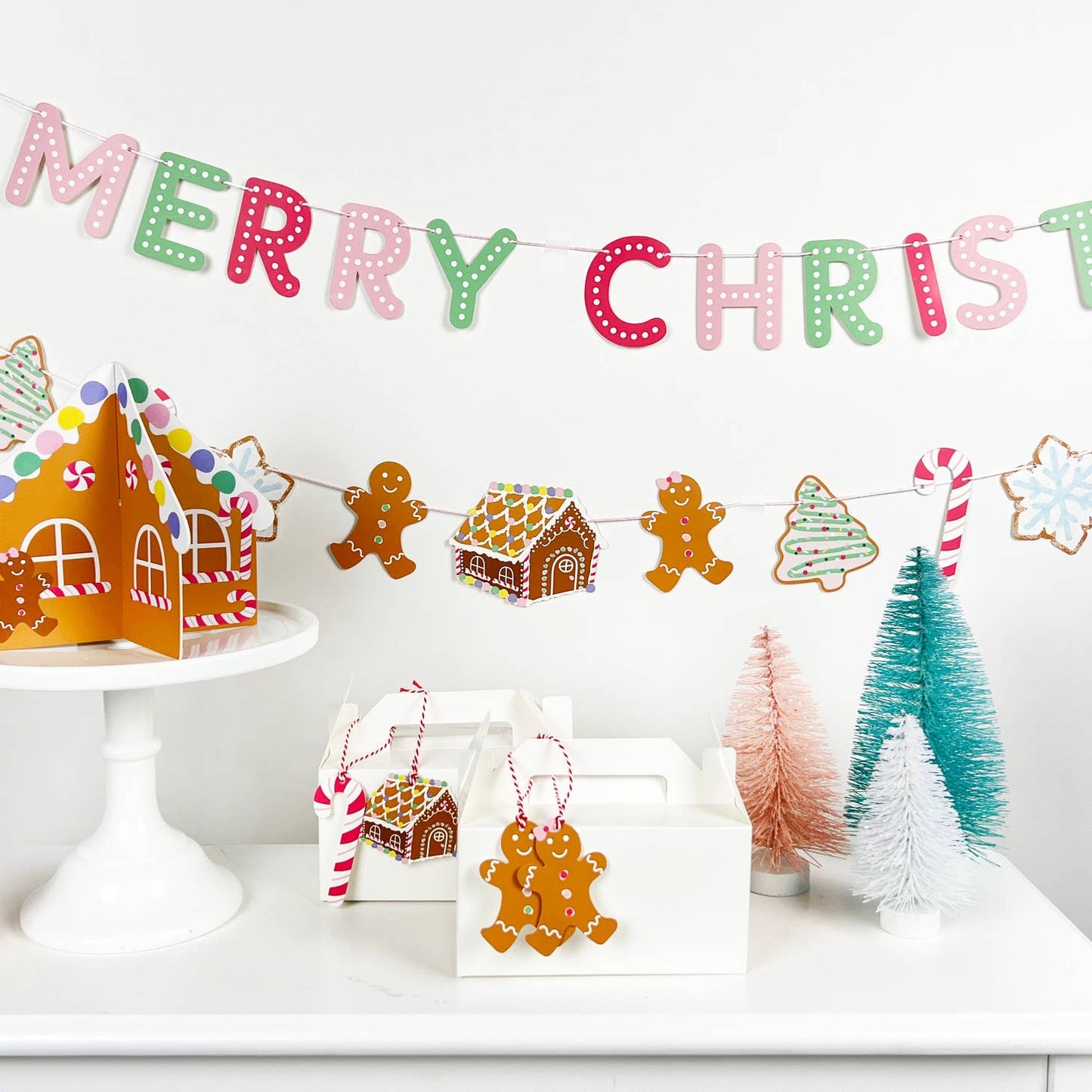 Gingerbread House Banner - Favorite Little Things Co