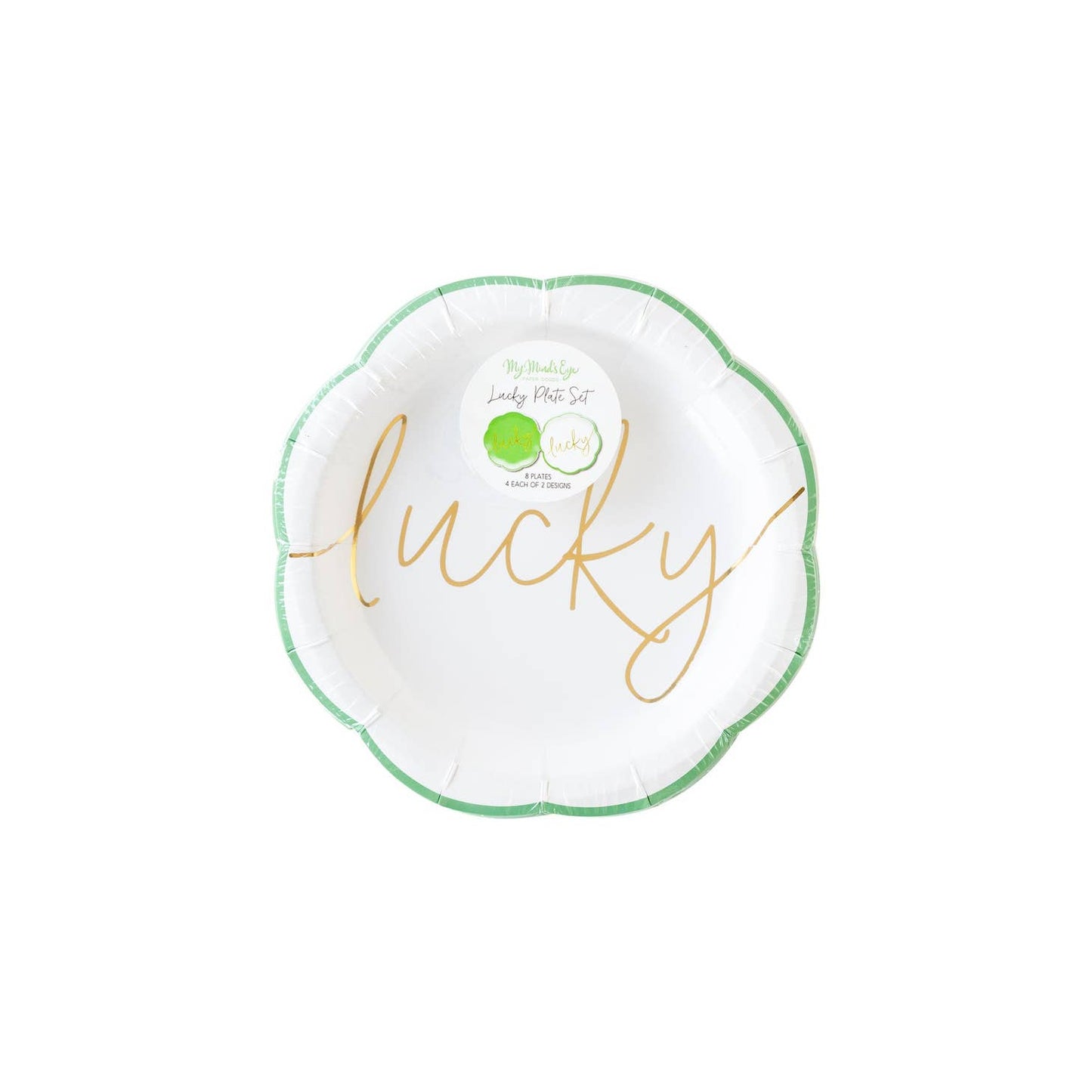 Lucky Paper Plate Set