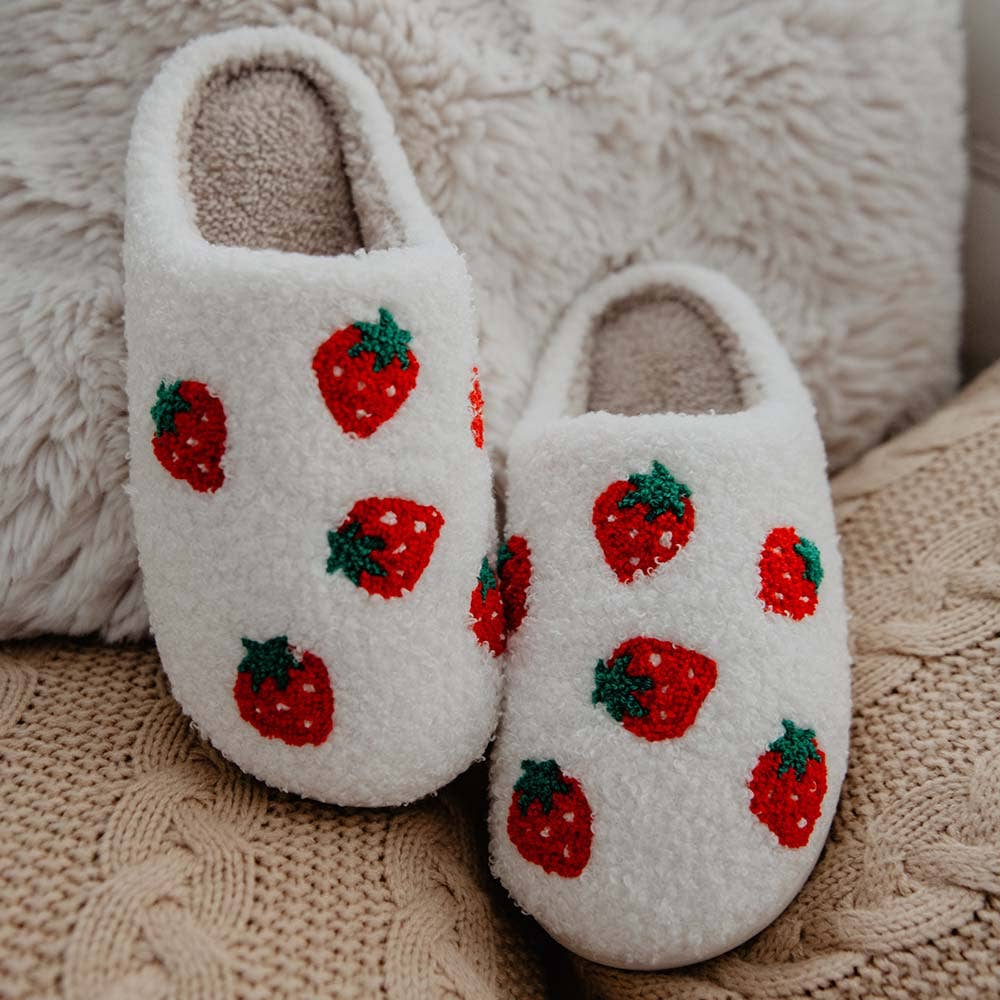 Katydid Strawberry Slippers |  Favorite Little Things