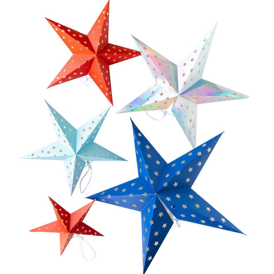 3D Hanging Stars - Favorite Little Things Co