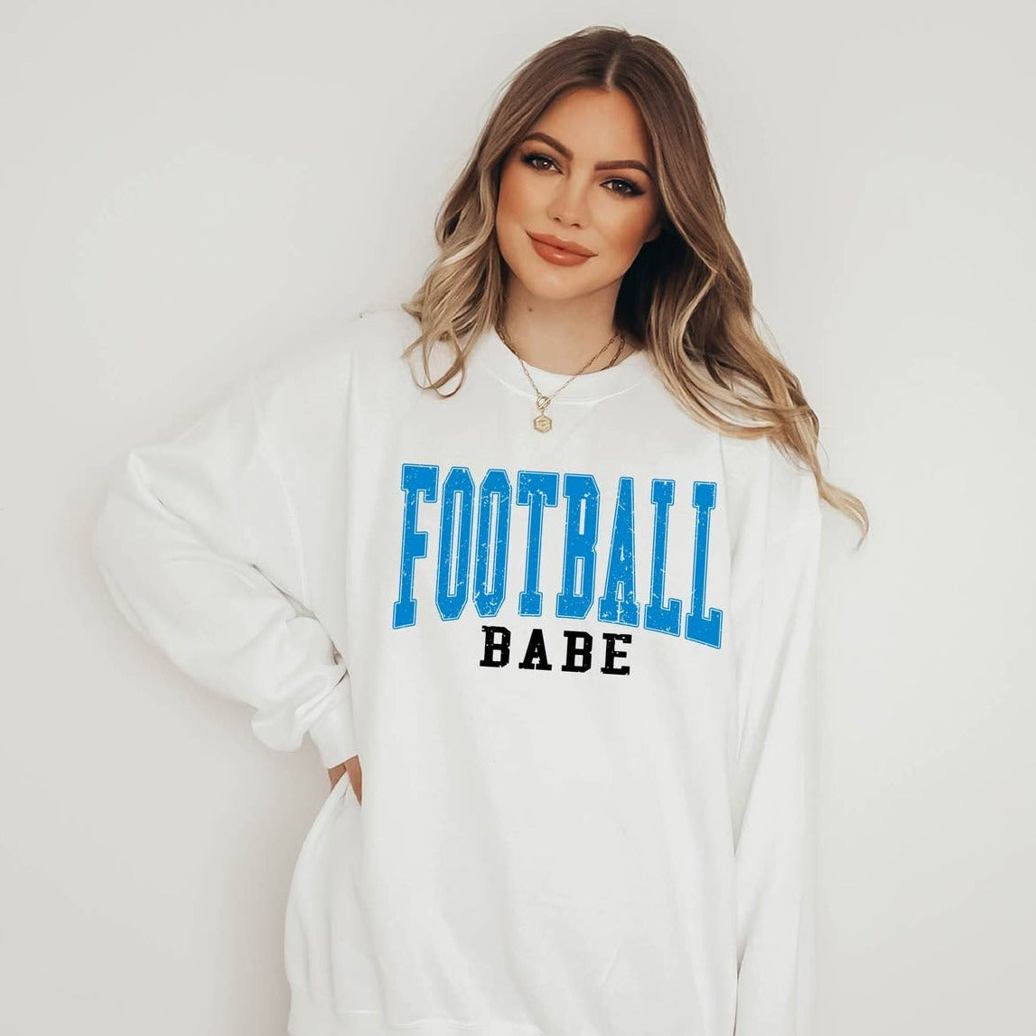 Football Babe Sweatshirt - Favorite Little Things Co