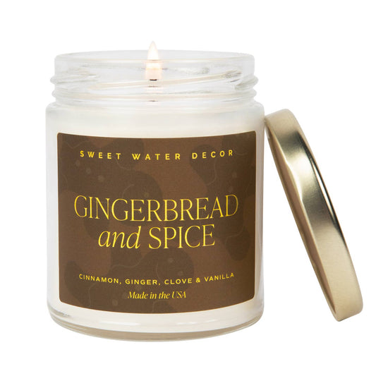 Gingerbread and Spice Soy Candle - Favorite Little Things Co