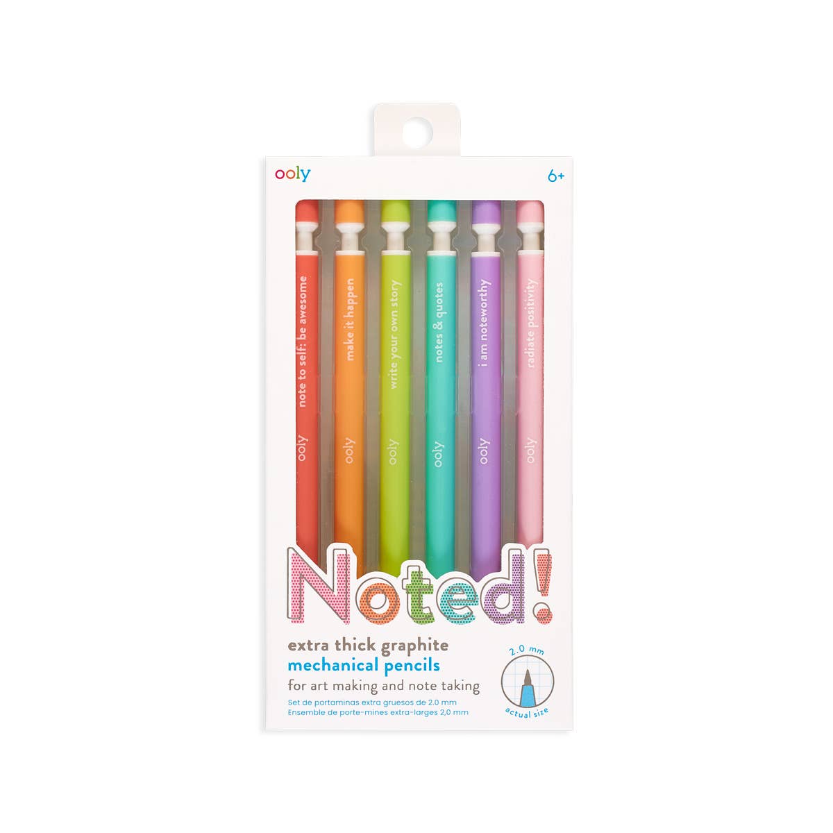 Noted! Graphite Mechanical Pencils