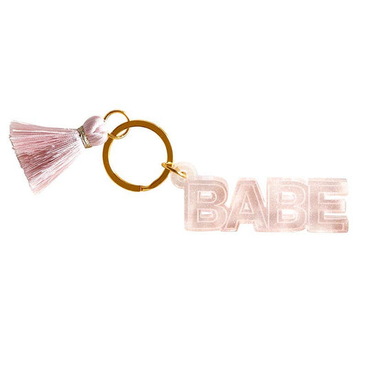 Babe Acrylic Keychain-Favorite Little Things Co