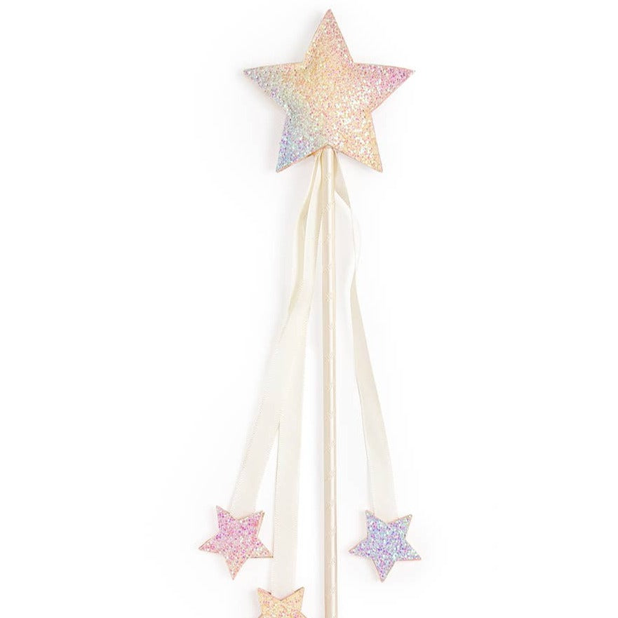 Pastel Rainbow Star Wand