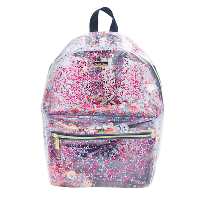 Essentials Confetti Clear Fashion Backpack - Favorite Little Things Co
