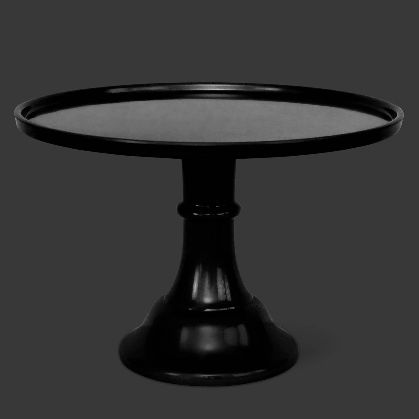 Melamine Cake Stand Large - Ink Black