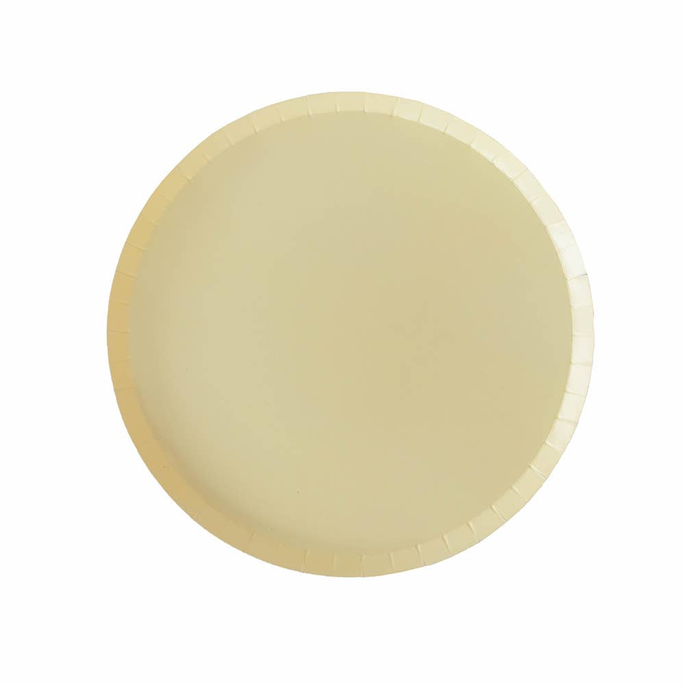 Shade Collection Lemon Color Paper Dinner Plates - Favorite Little Things