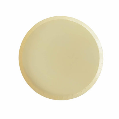 Shade Collection Lemon Color Paper Dinner Plates - Favorite Little Things