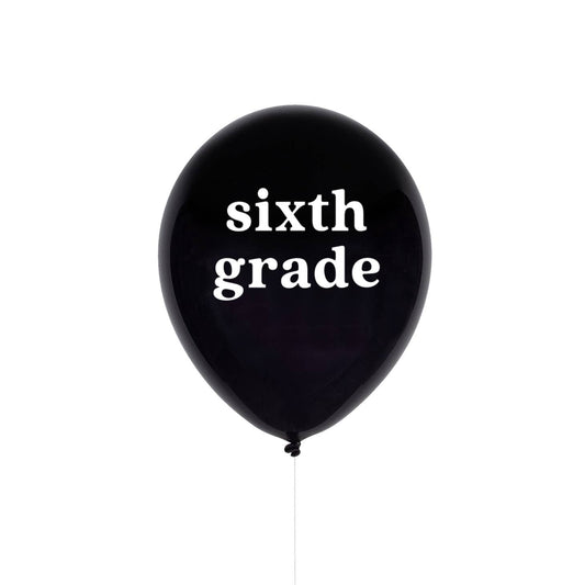 Sixth Grade Balloon - A celebratory balloon from Favorite Little Things