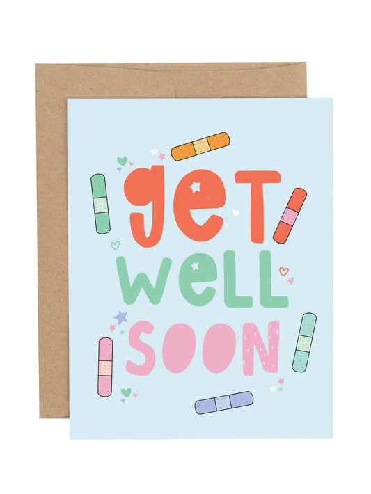 Get Well Soon Sympathy Greeting Card - Favorite Little Things Co
