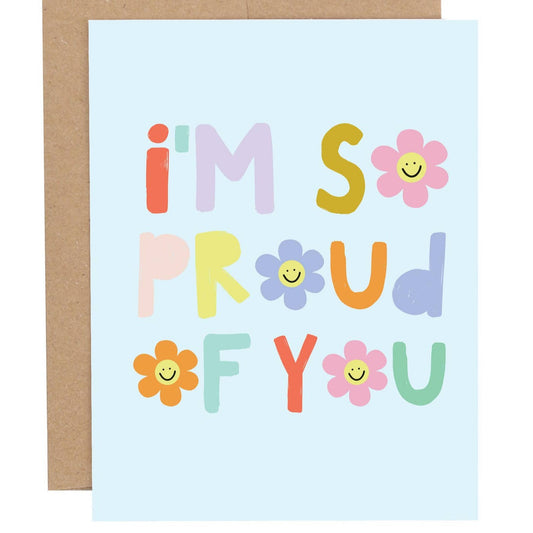 So Proud of You Congratulations Greeting Card | Favorite Little Things