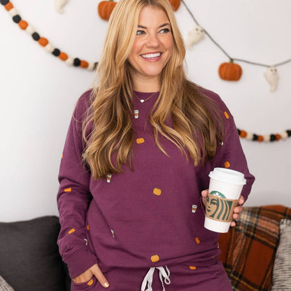 Pumpkin Spice Lounge Set