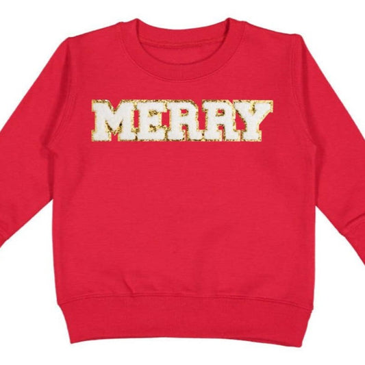 Merry Patch Kids Holiday Sweatshirt