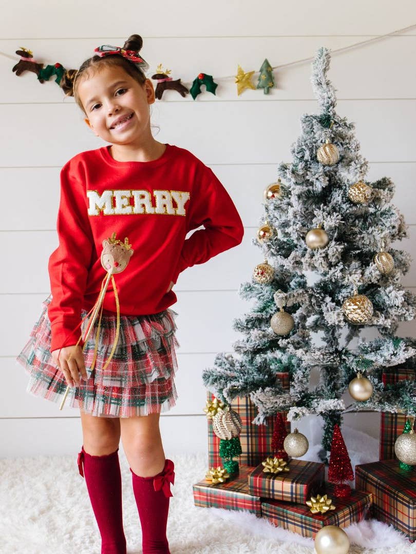 Merry Patch Kids Holiday Sweatshirt