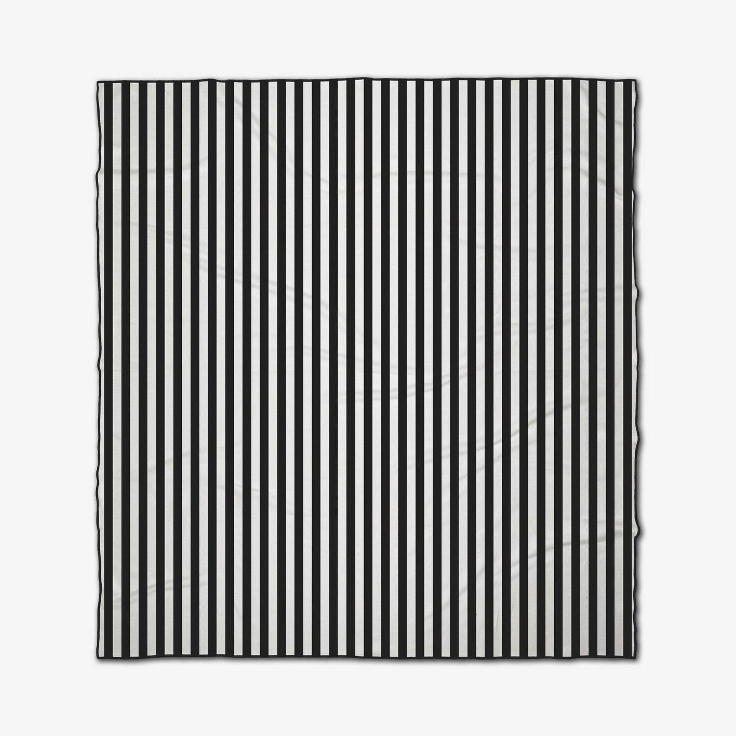 Black Stripes Beach and Picnic Blanket - Favorite Little Things Co