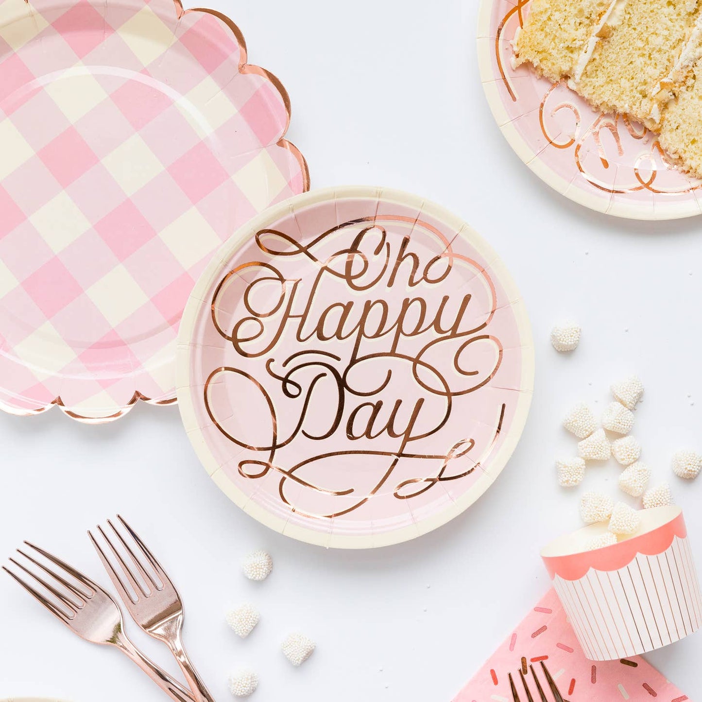 Oh Happy Day Plates