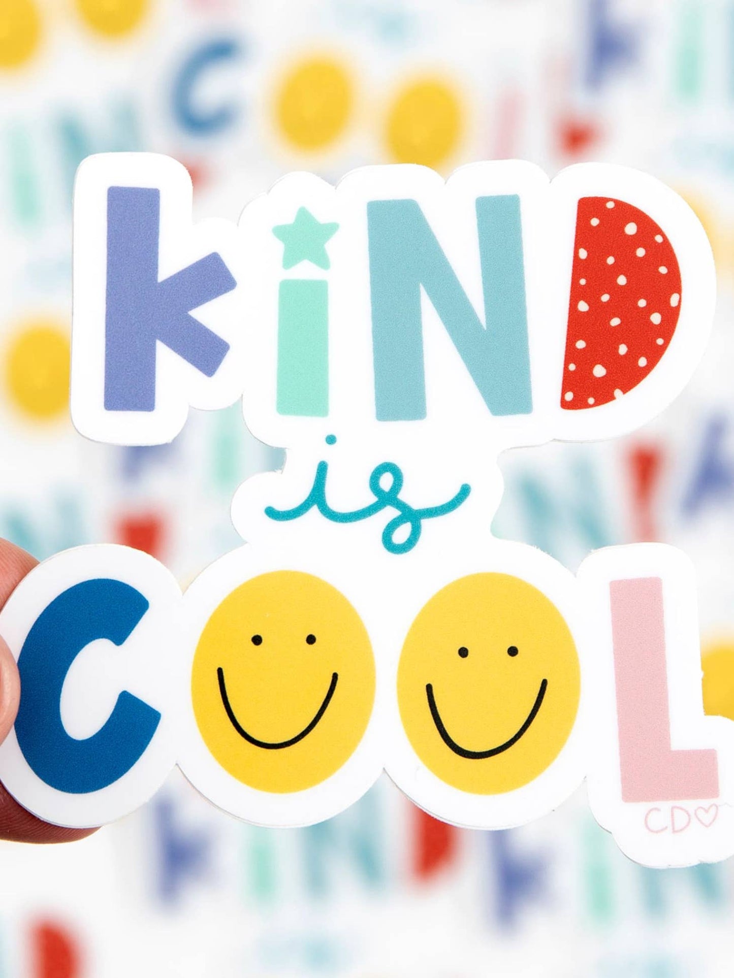 Kind is Cool Decal Sticker