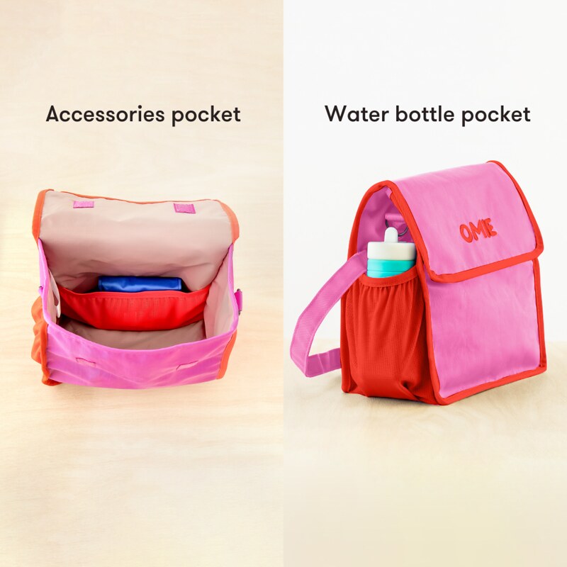 OmieTote for OmieBox - Lunch Bag Pink 