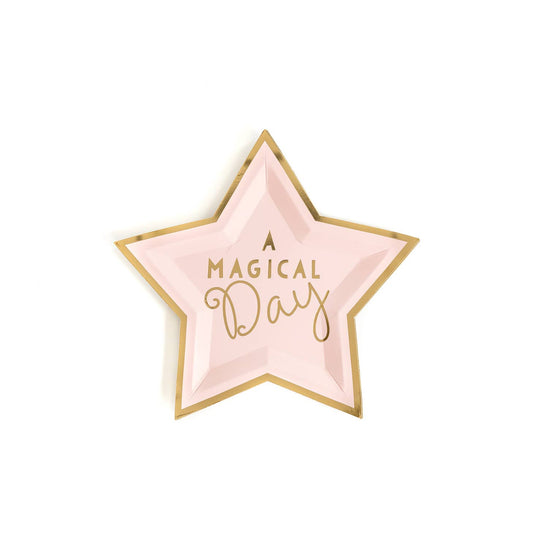 A Magic Day Star Plates - Favorite Little Things Co