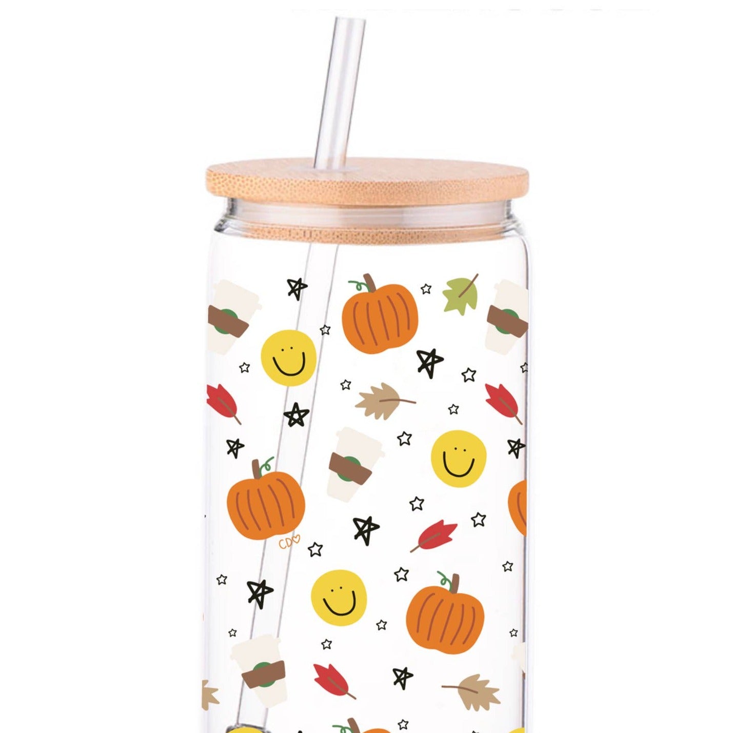 Fall Glass CanFairies Treat Cups - Favorite Little Things Co